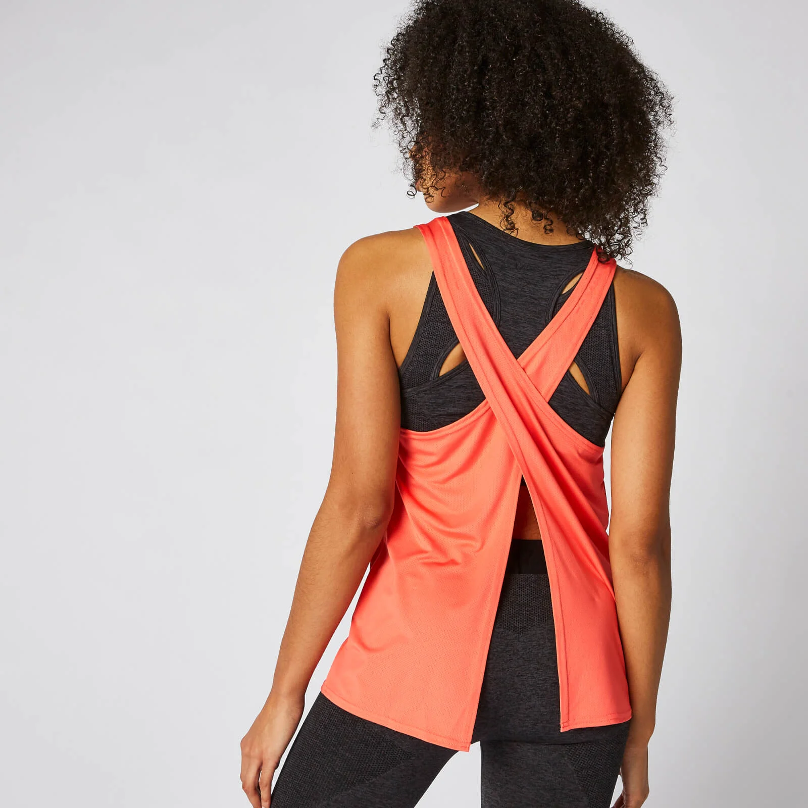 Myprotein Dry Tech Vest - Hot Coral - XS 이미지 1