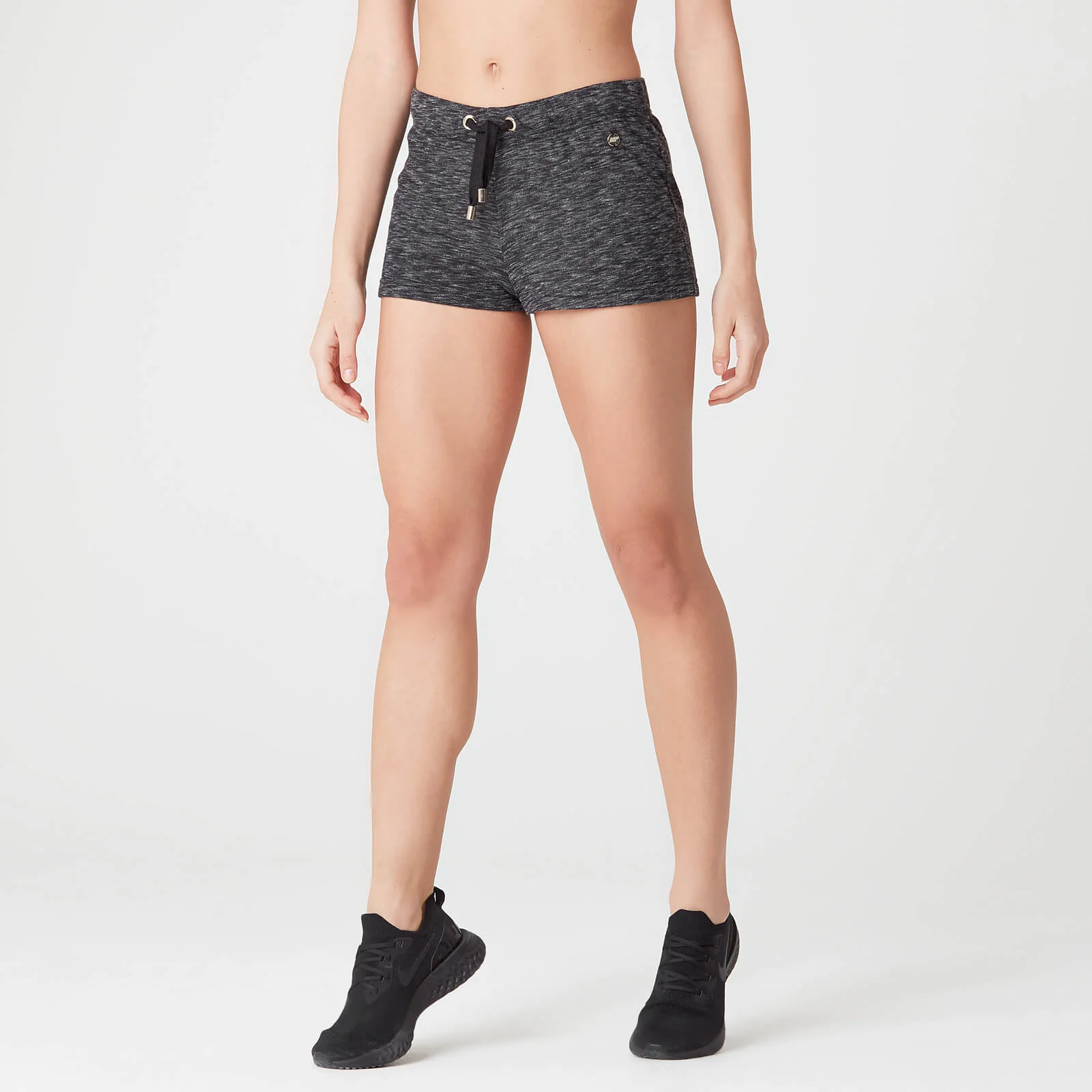 MP Luxe Lounge Shorts - Black Heather - XS 이미지 1