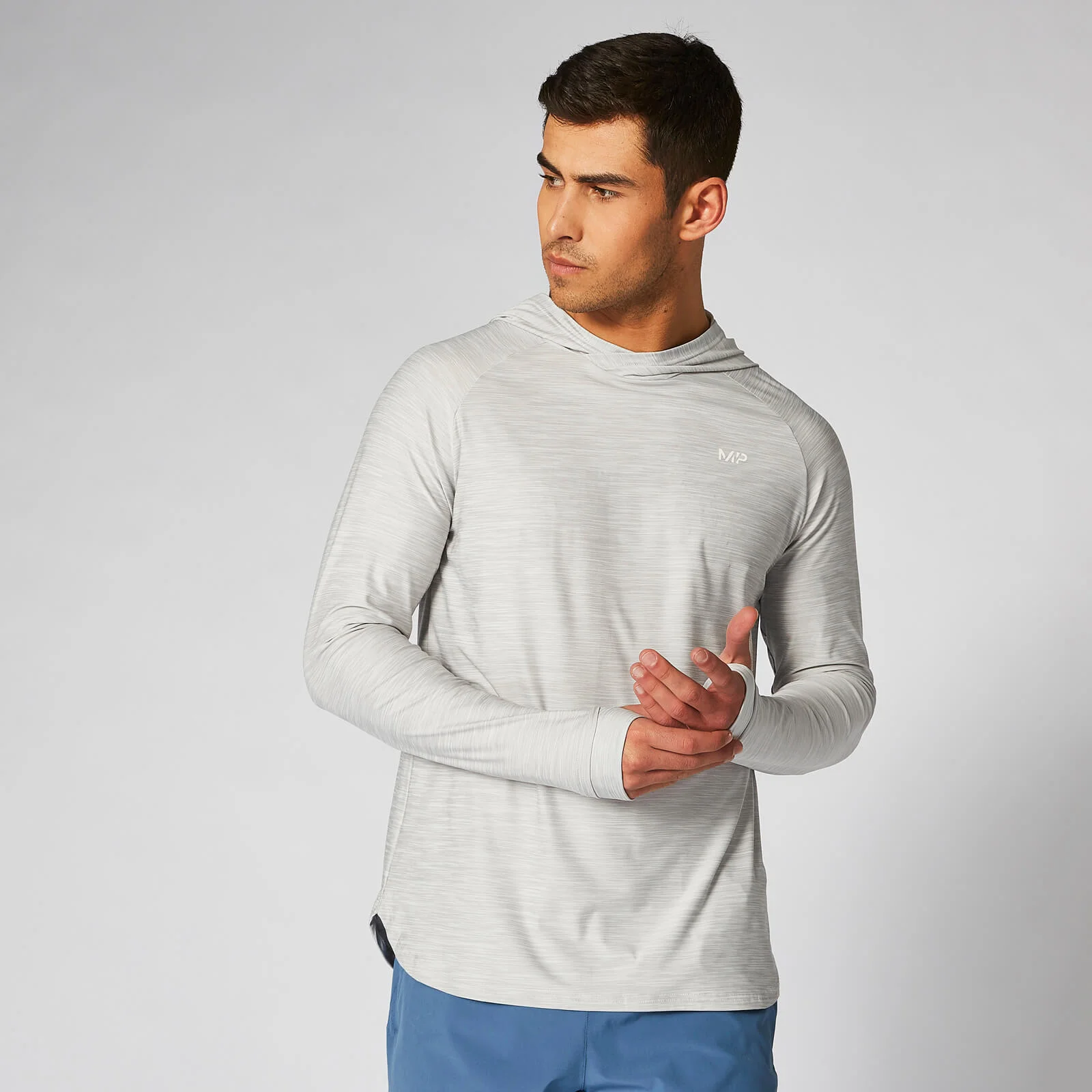 Myprotein Dry Tech Infinity Hoodie - Silver - XS 이미지 1