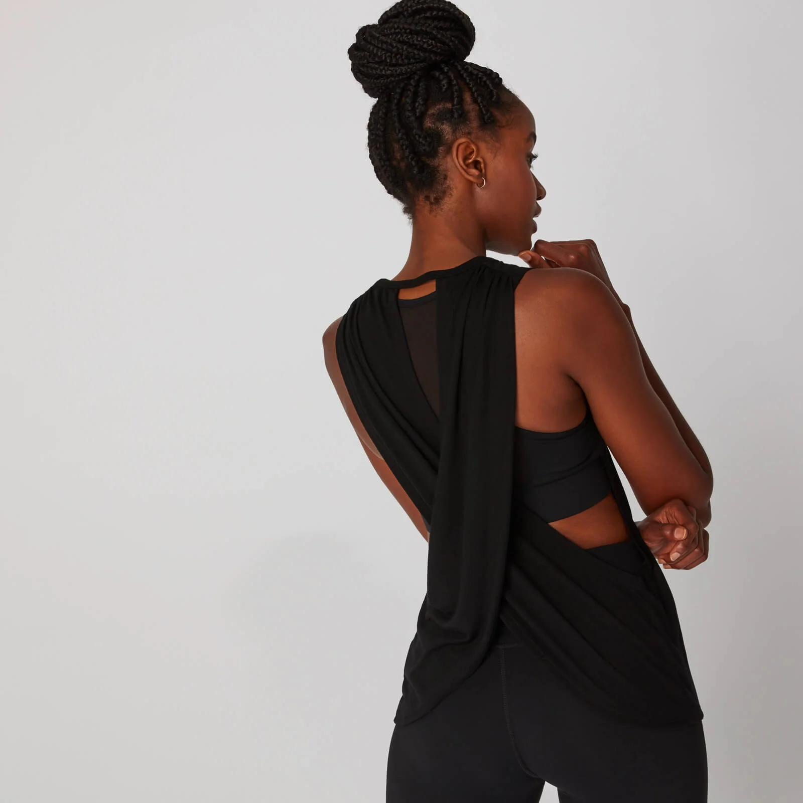 MP Cross Back Vest - Black - XS 이미지 1
