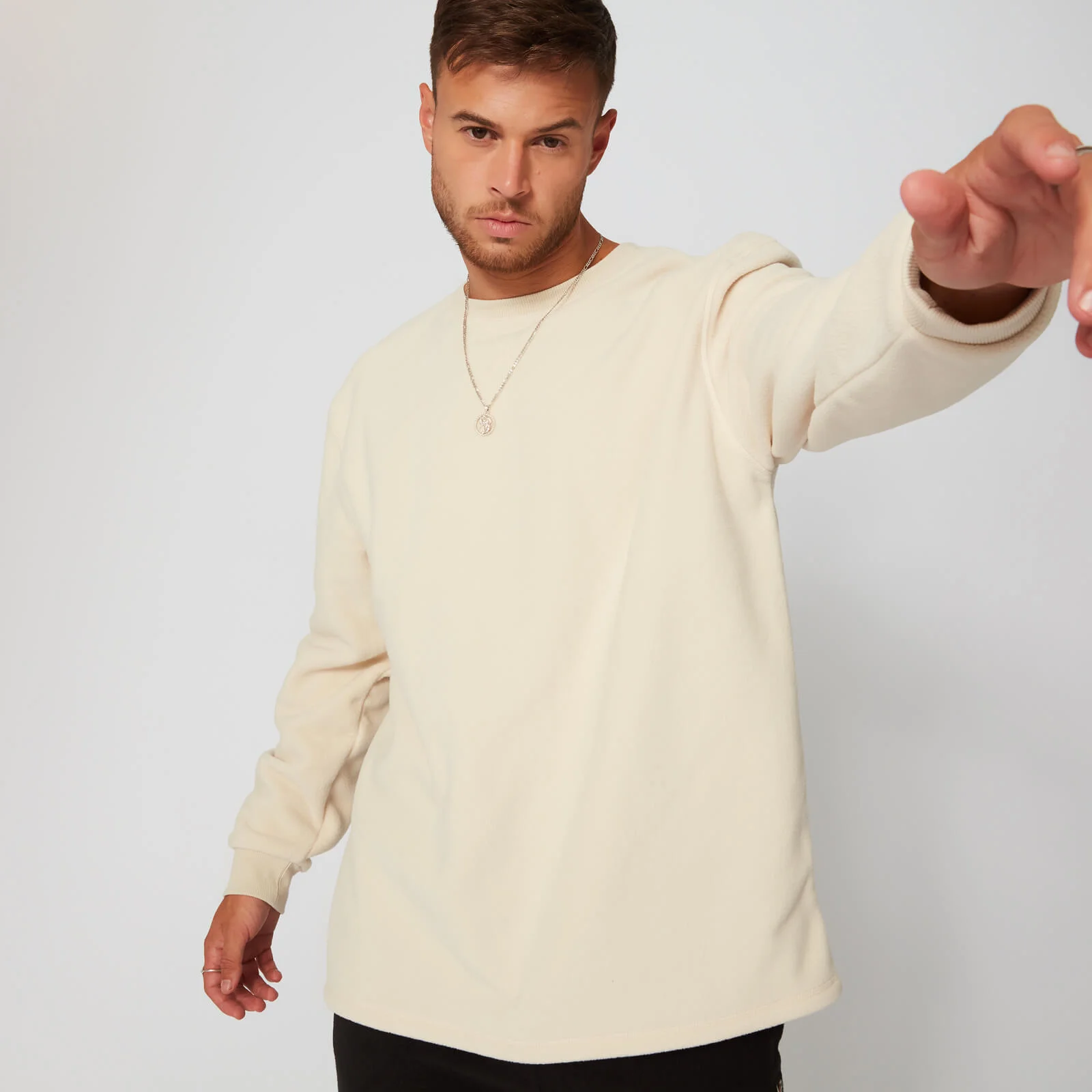 킵 웜 크루 - 에크루 - XS 이미지 1