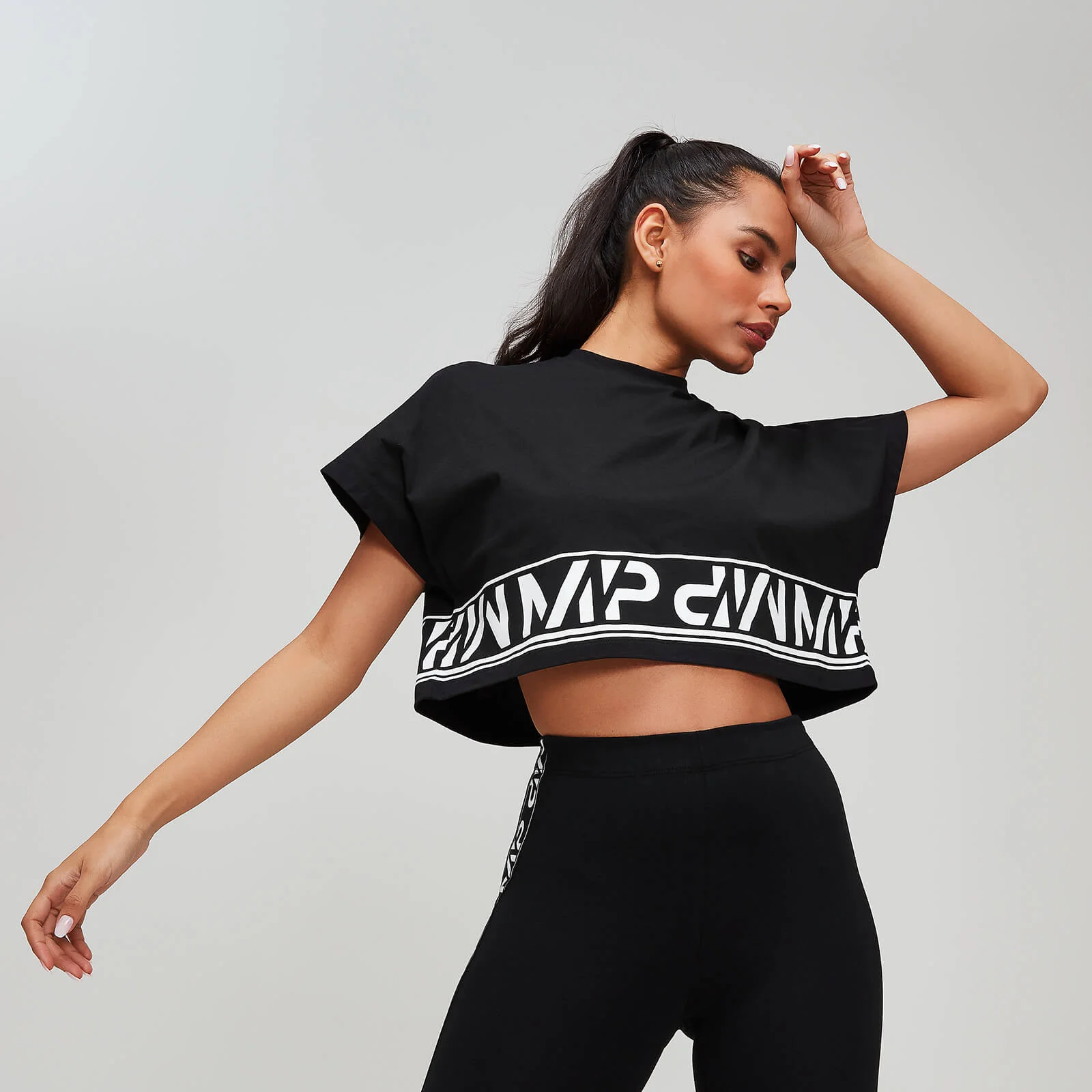 MP 레스트 데이 여성용 티셔츠 - 블랙 - XS 이미지 1