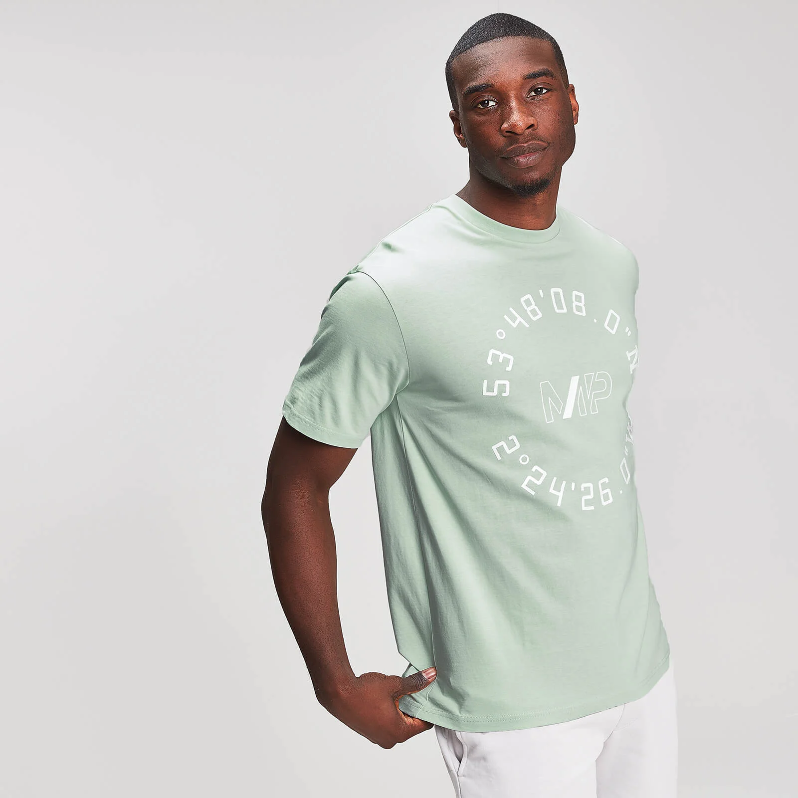 MP Men's Graphic T-Shirt - Mint - XS 이미지 1