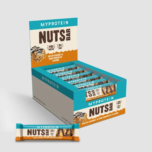 프로틴 넛츠바 - 다크 초콜렛 & 솔티드 카라멜