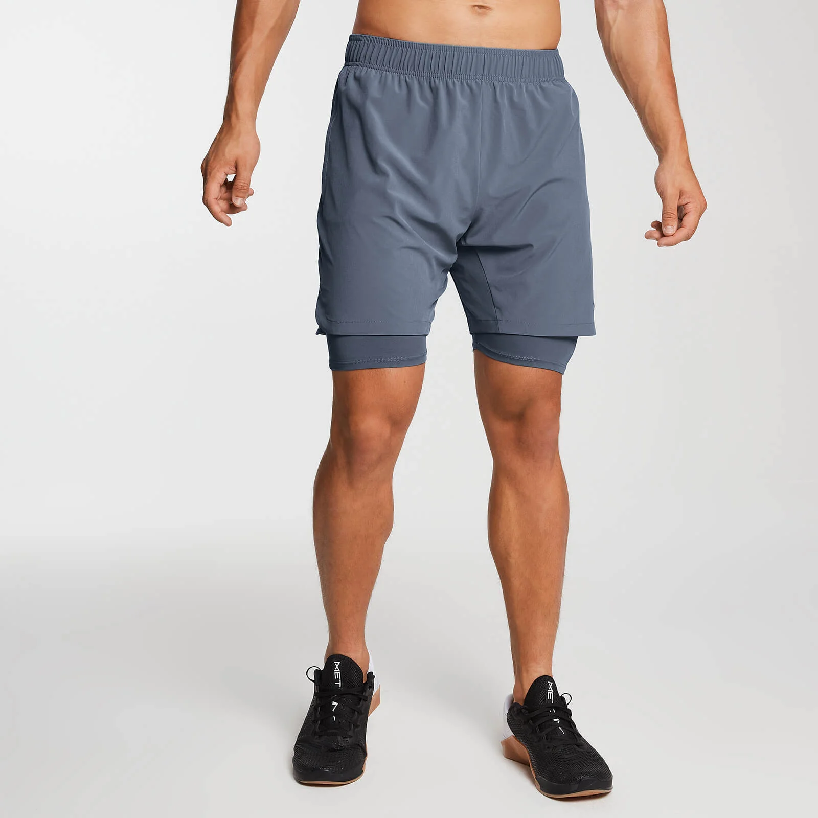 Essential Woven 2-in-1 Training Shorts - Galaxy - XS 이미지 1