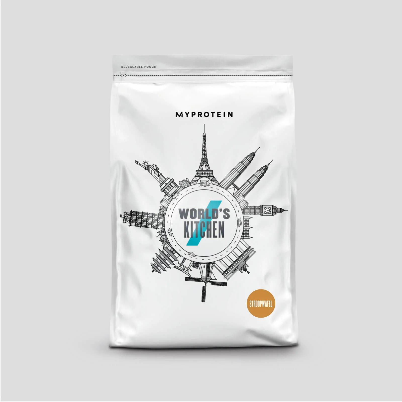 Myprotein Impact Whey Protein, Stroopwafel, 1kg 이미지 1
