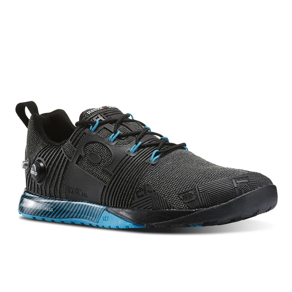 Reebok CrossFit Nano Pump Fusion Trainers - Black/Blue 이미지 1