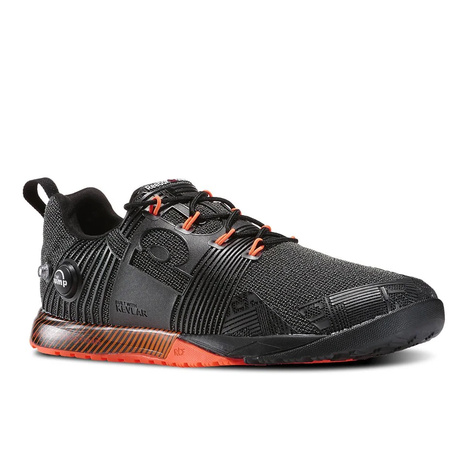 Reebok CrossFit Nano Pump Fusion Trainers - Black/Orange 이미지 1