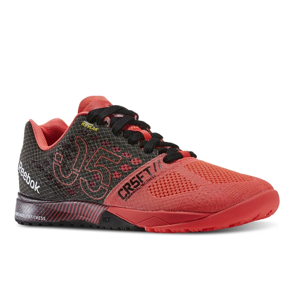 Reebok Women's Crossfit Nano 5.0 Trainers - Neon Cherry/Black 이미지 1