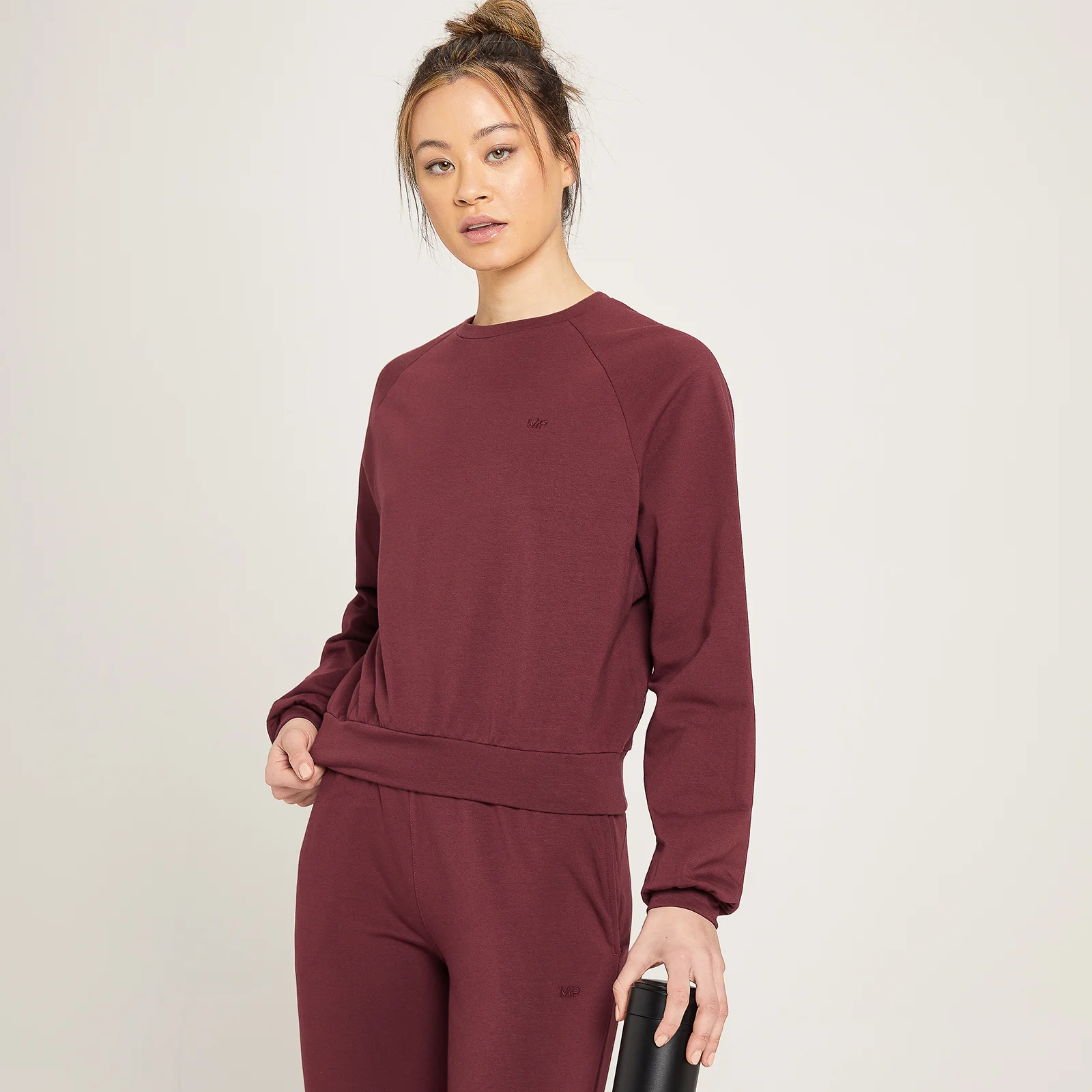 MP Women's Composure Sweatshirt- Washed Oxblood - XXS 이미지 1