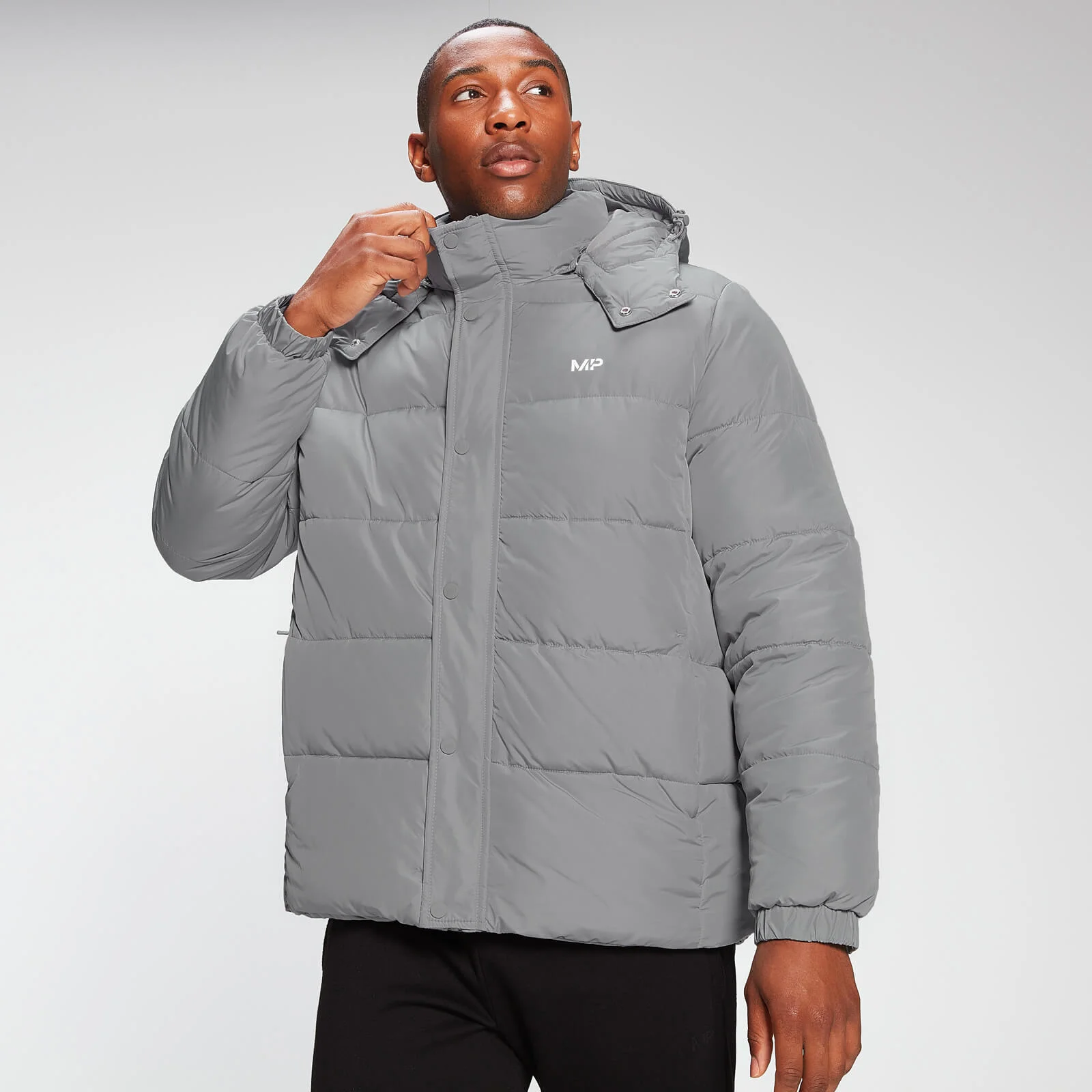 MP Men's Essential Puffer Jacket - Storm - XXS 이미지 1