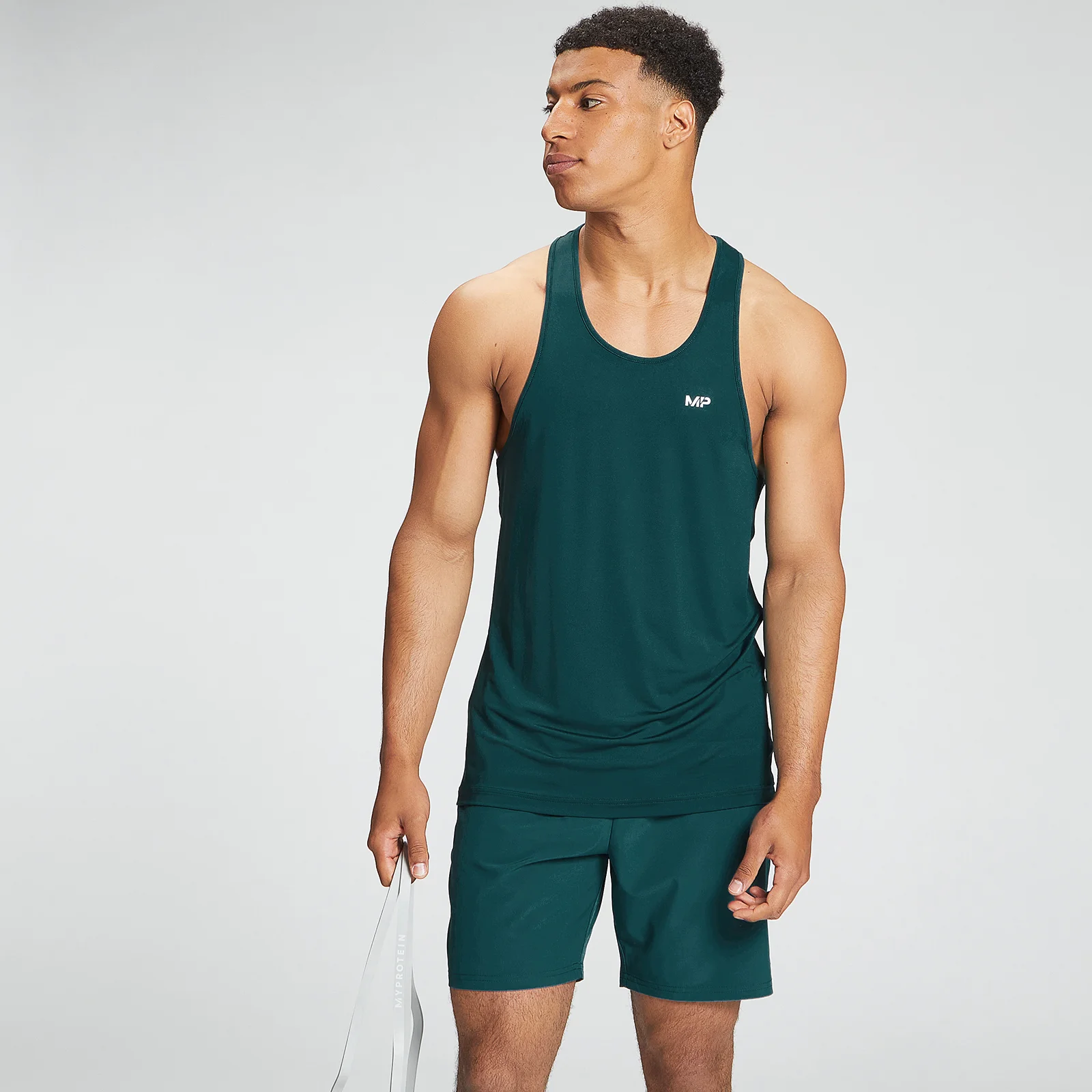 MP Men's Essentials Training Vest - Deep Teal - XXS 이미지 1