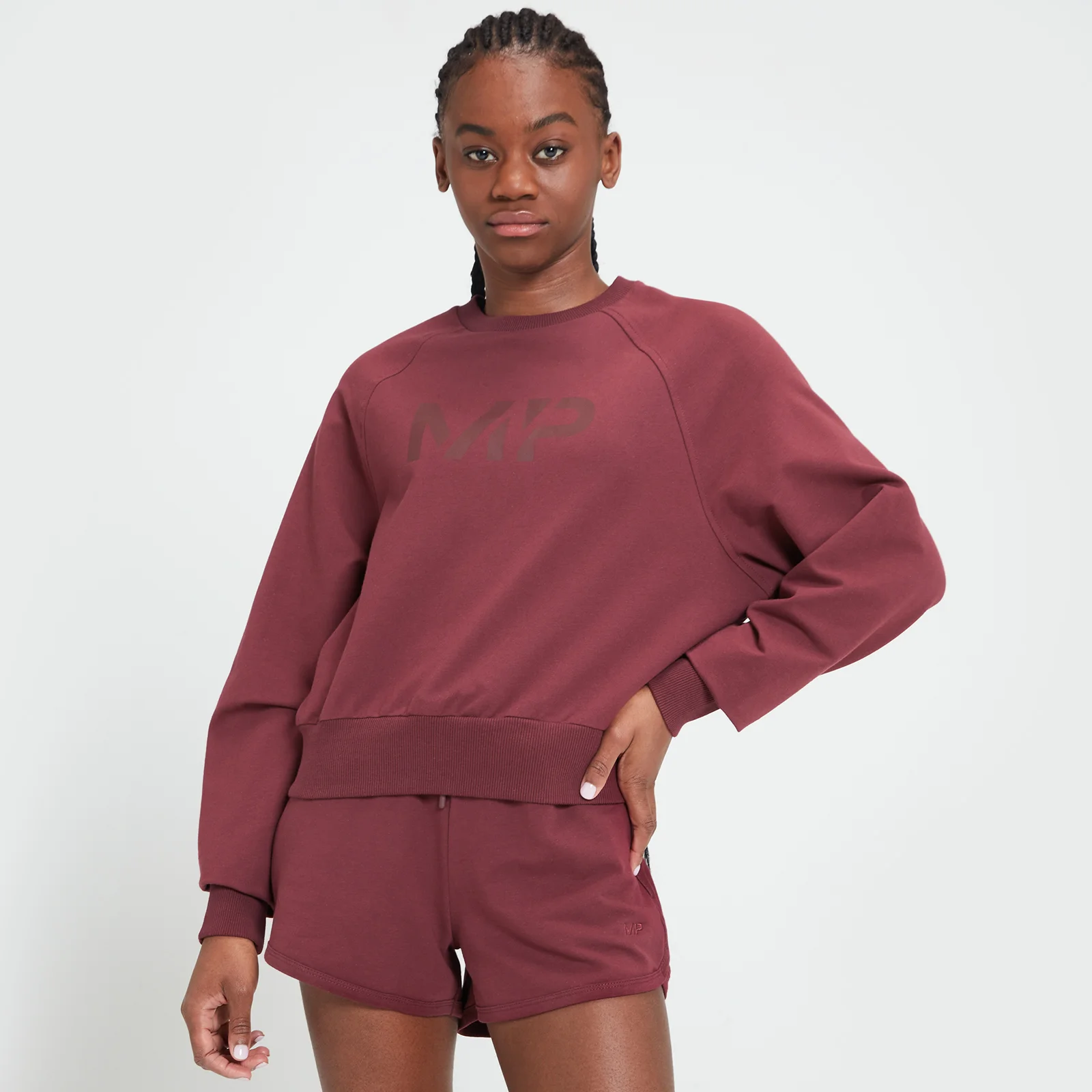 MP Women's Adapt Sweatshirt - Merlot - XXS 이미지 1
