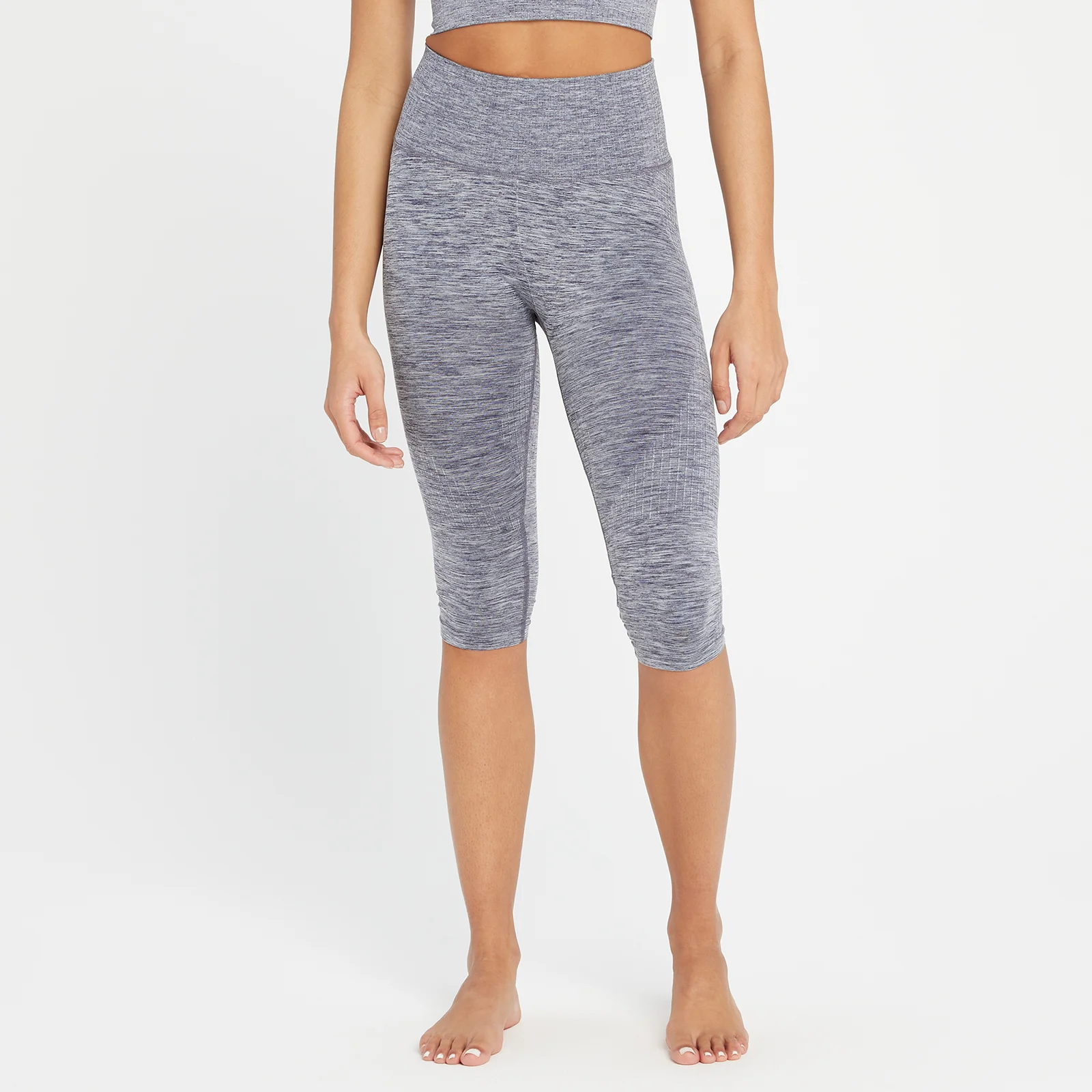 MP Women's Composure Seamless Capri Leggings - Galaxy Blue - XXS 이미지 1