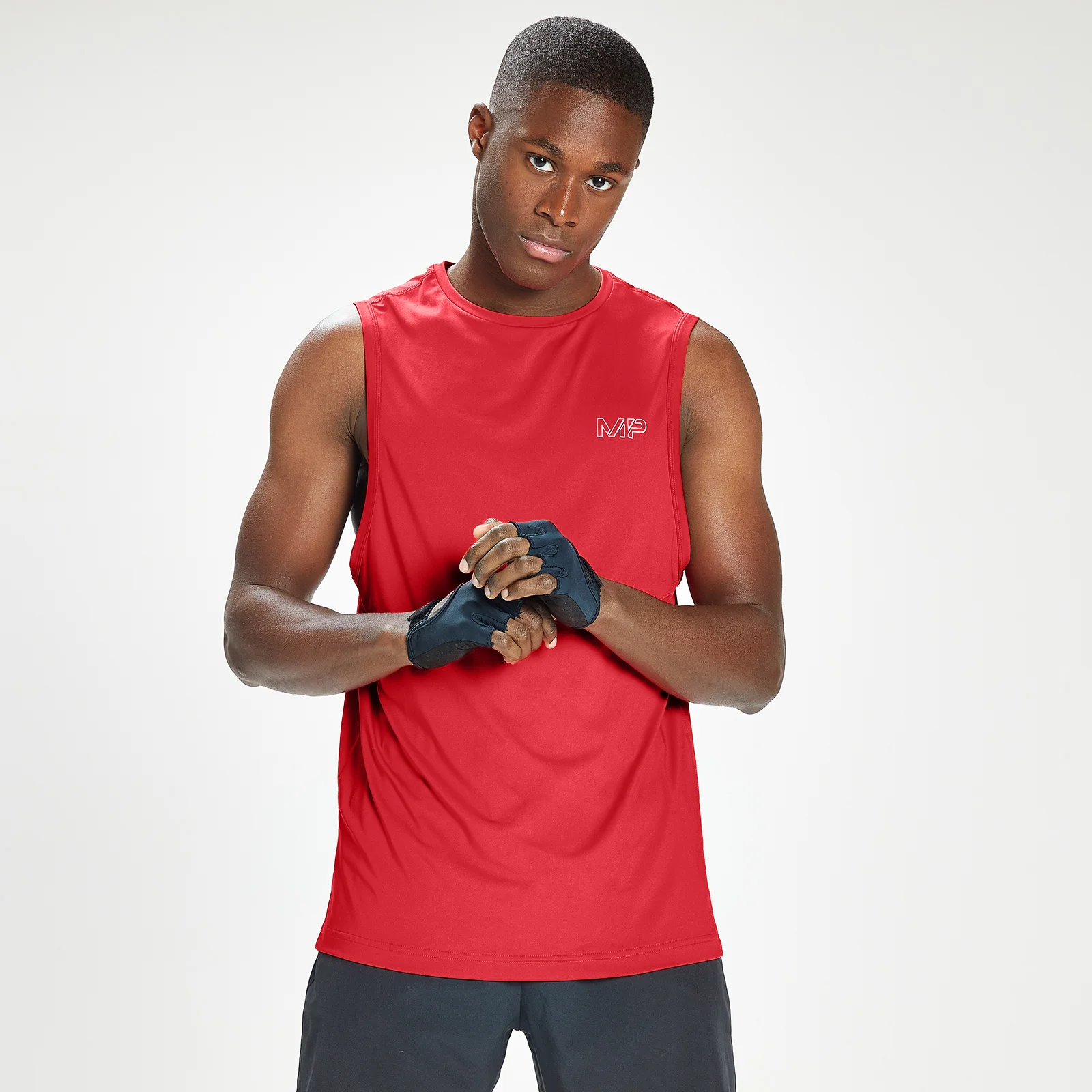 MP 남성용 인피니티 마크 그래픽 트레이닝 탱크탑 - 데인저 - XXS 이미지 1
