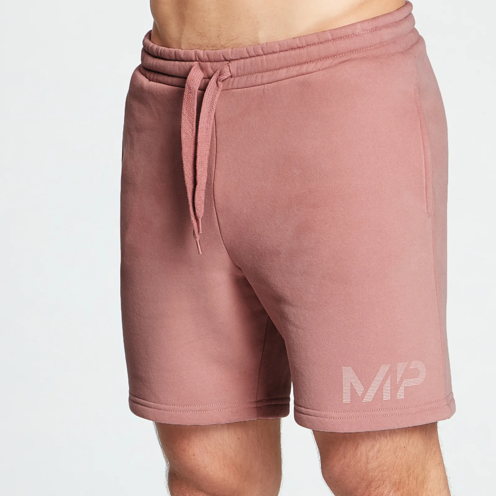 MP Men's Gradient Line Graphic Shorts - Washed Pink - XXS 이미지 1