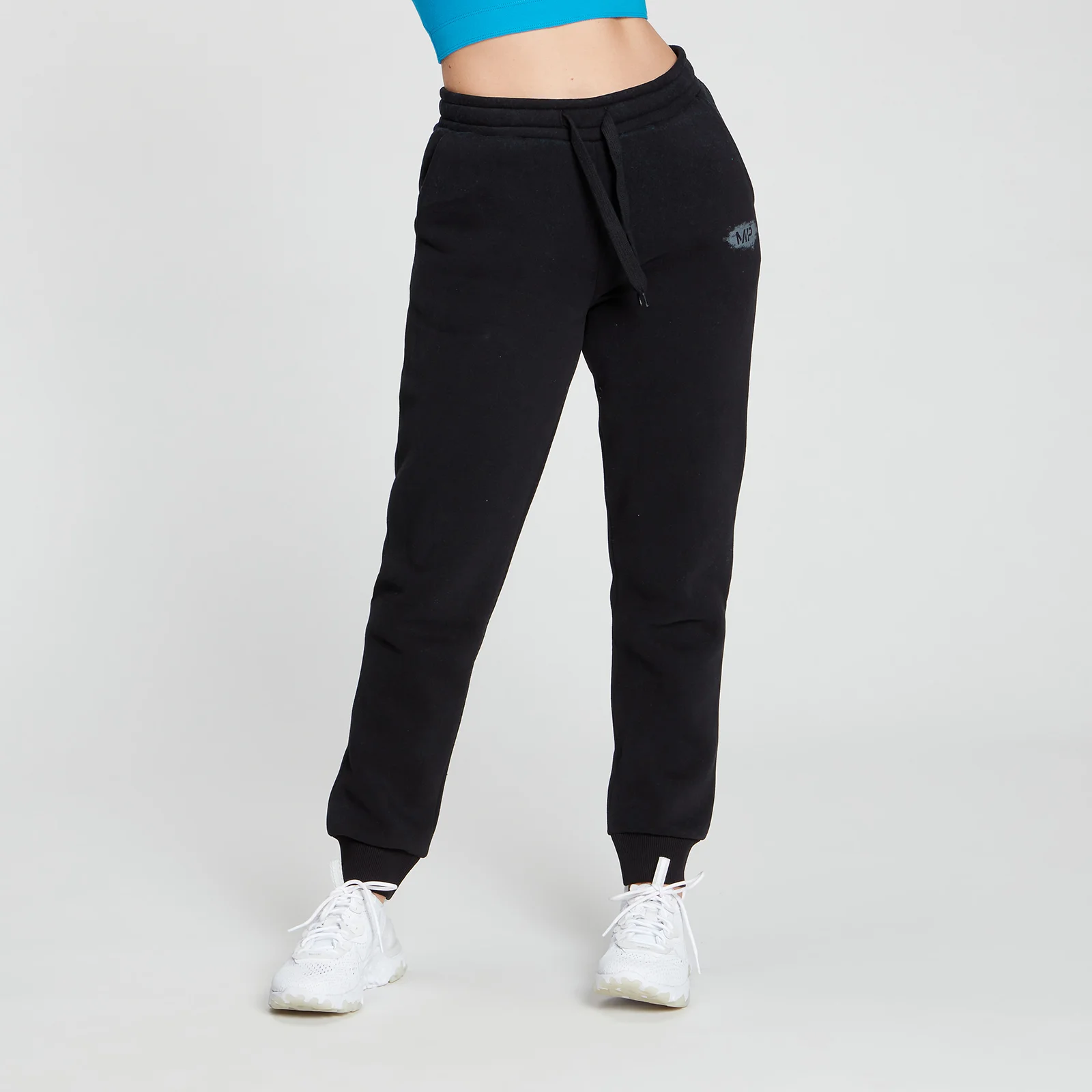 MP Women's Chalk Graphic Joggers - Black - XXS 이미지 1