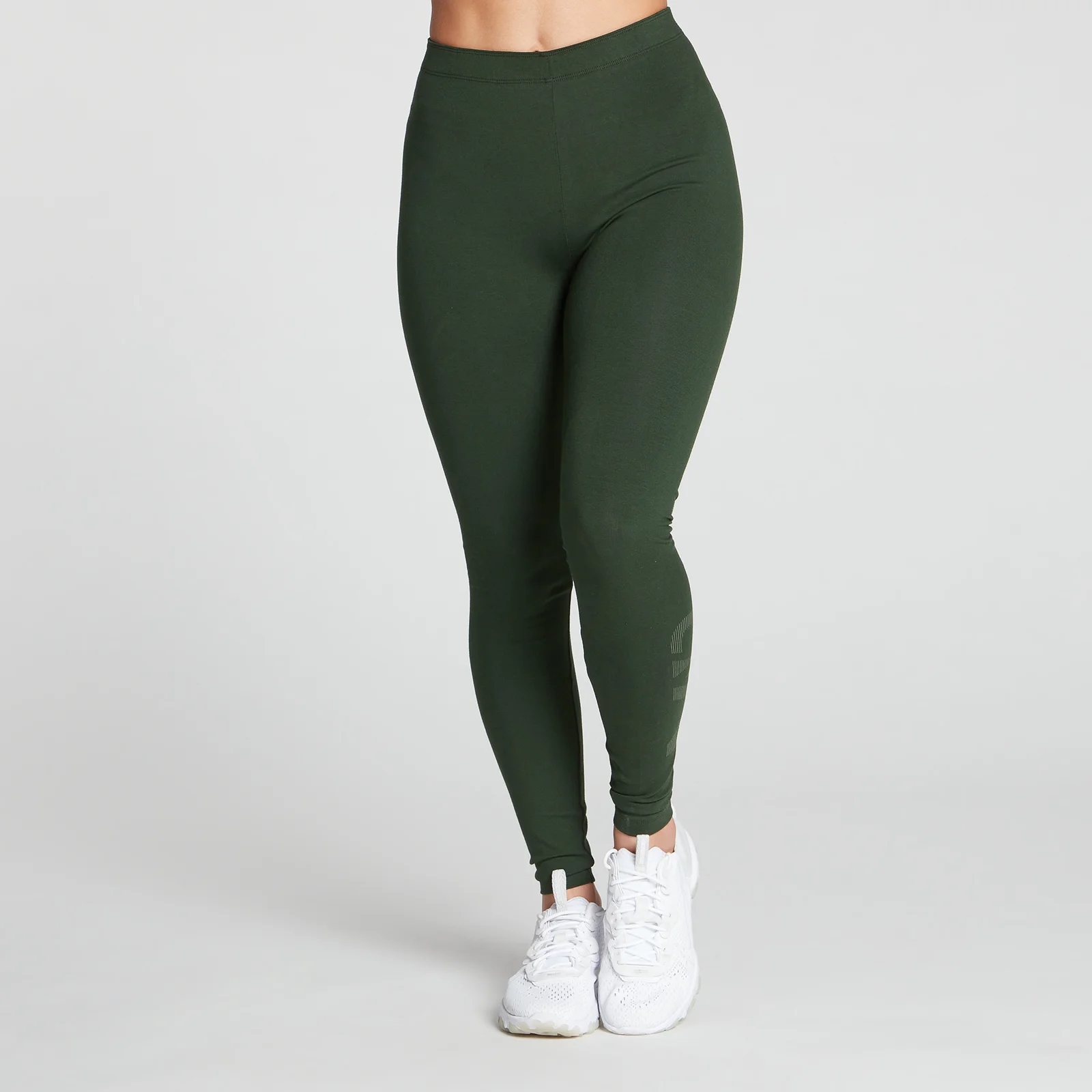 MP Women's Gradient Line Graphic Legging - Dark Green - XXS 이미지 1