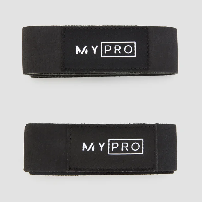 MYPRO 스웨이드 리프팅 스트랩 - 블랙