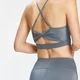 MP 여성용 컴포저 트위스트 백 스포츠 브라 - 카본