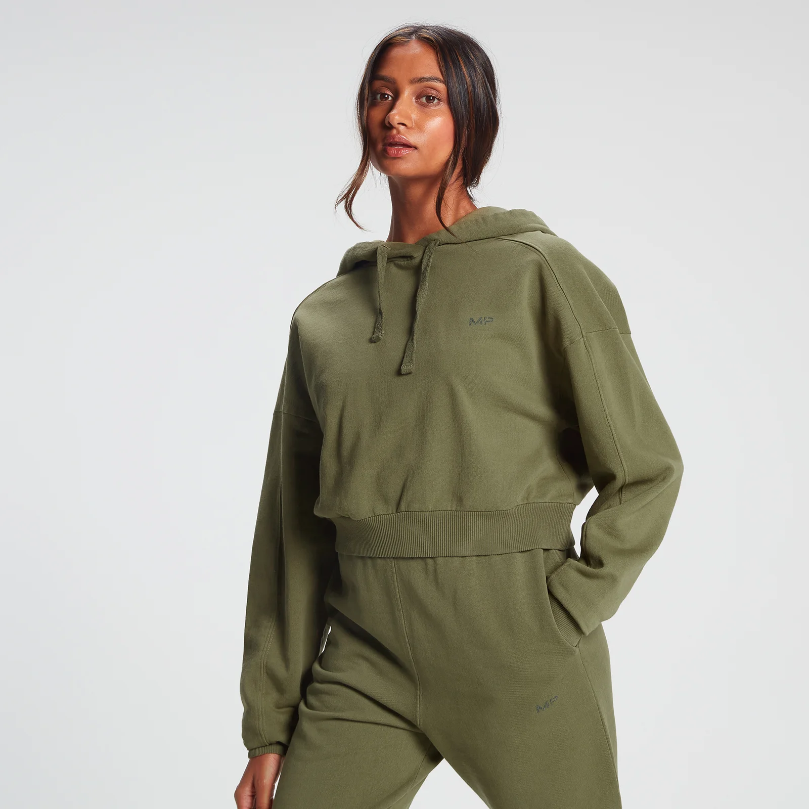 MP x Alice Klomp Snake Logo Hoodie - Green - XS 이미지 1