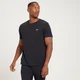 MP 남성용 어댑트 드라이릴리스 그릿 프린트 숏 슬리브 티셔츠 - 블랙