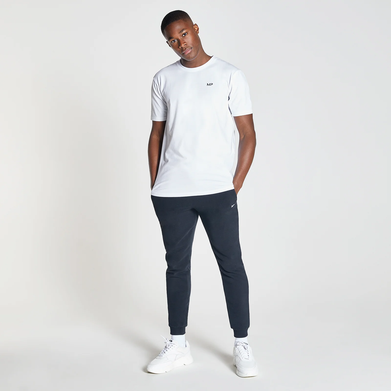 MP Men's Rest Day Drirelease Short Sleeve T-Shirt - White - XXS 이미지 1