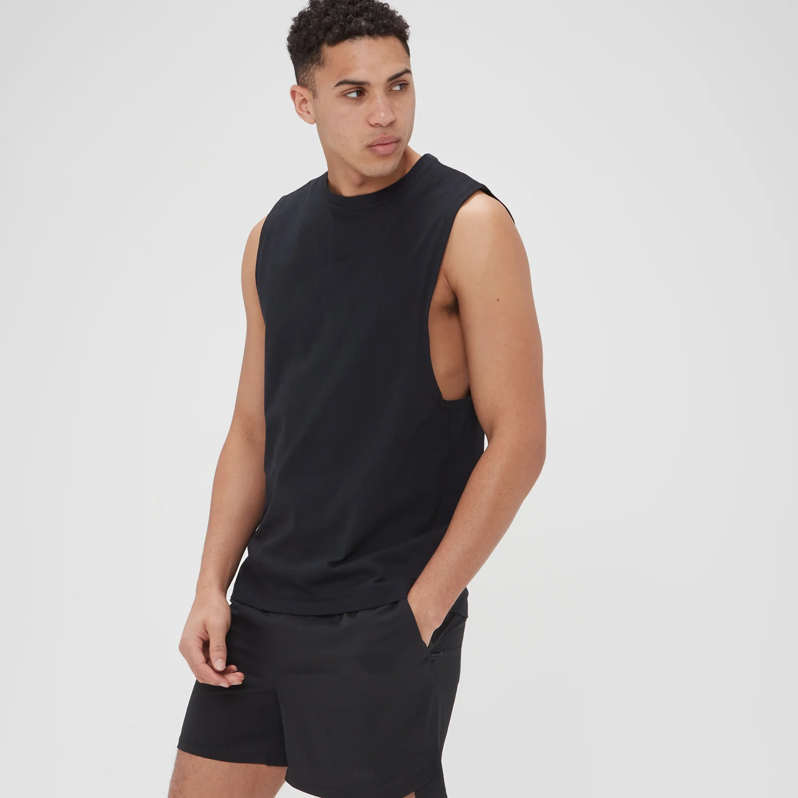 MP 남성용 어댑트 탱크 탑 - 블랙 - XXS 이미지 1