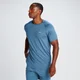MP 남성용 트레이닝 숏 슬리브 티셔츠 - 그라파이트 블루