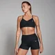 MP 여성용 템포 앱스트랙트 스포트 브라 - 블랙