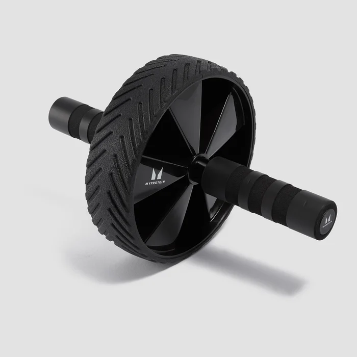 마이프로틴 복근 롤러 & 매트 세트 - 블랙