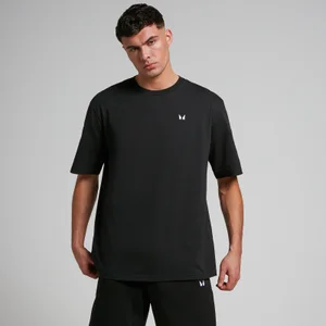 MP 남성용 레스트 데이 오버사이즈 티셔츠 - 블랙 - Size XS
