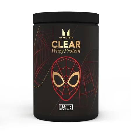 MARVEL 클리어 웨이 프로틴 - 20servings - 스파이더맨 - 라즈베리 & 스트로베리