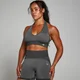 MP 여성용 투톤 심리스 스포츠 브라 - 블랙