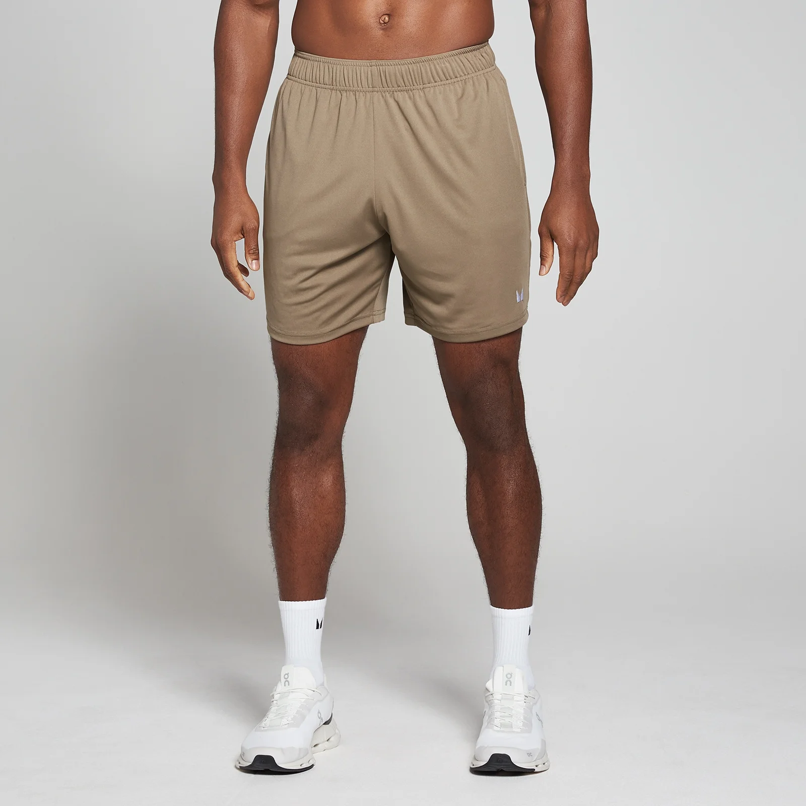MP Men's Lightweight 7 Inch Training Shorts - Soft Brown - L 이미지 1