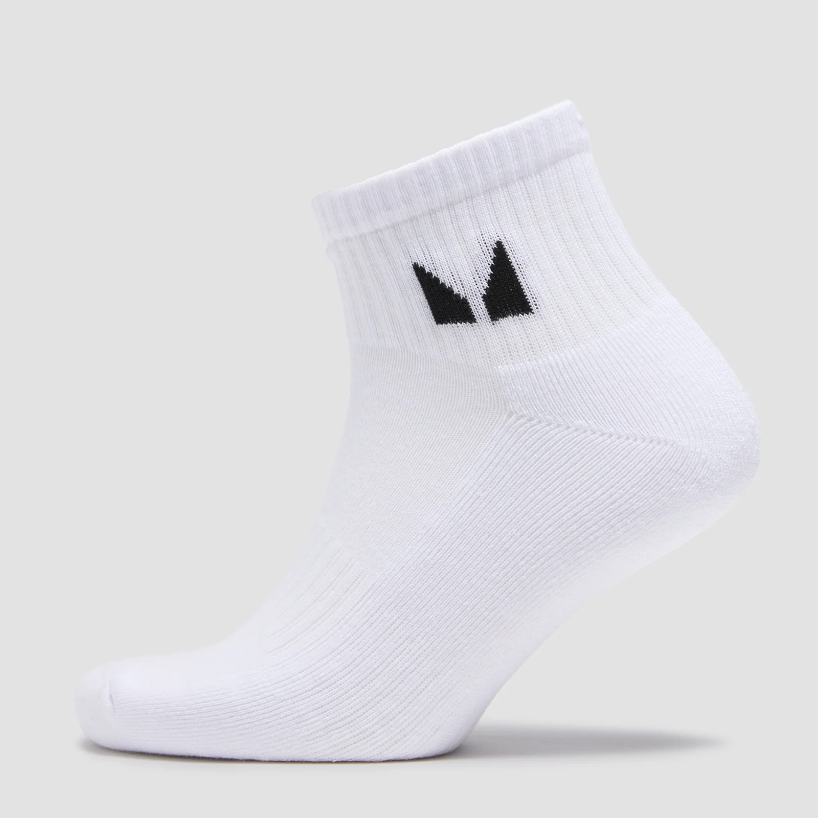 MP Unisex Ankle Socks (3 Pack) - White - UK 2-5 이미지 1