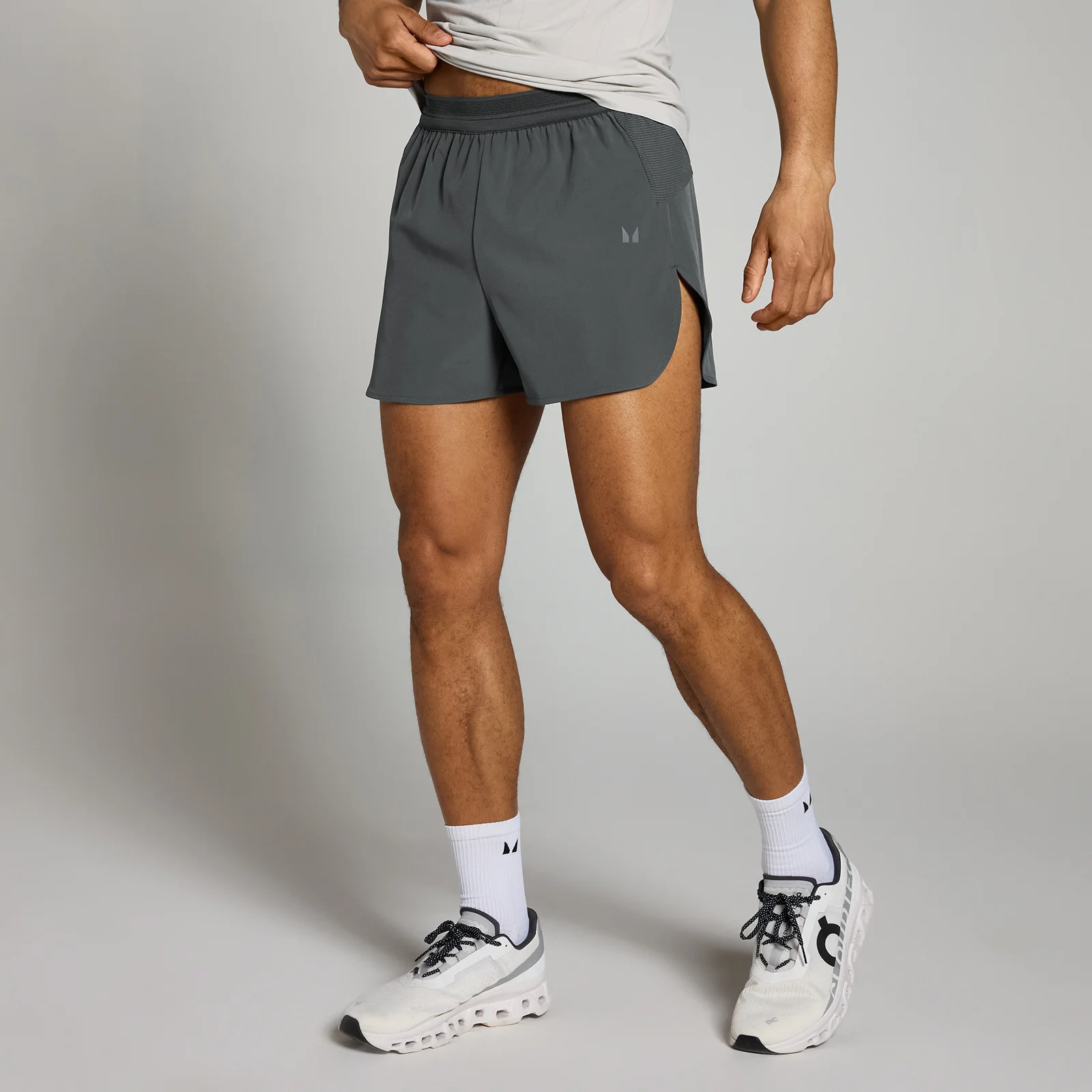 MP 남성용 벨로시티 3인치 쇼츠 - 다크 그레이 - XS 이미지 1