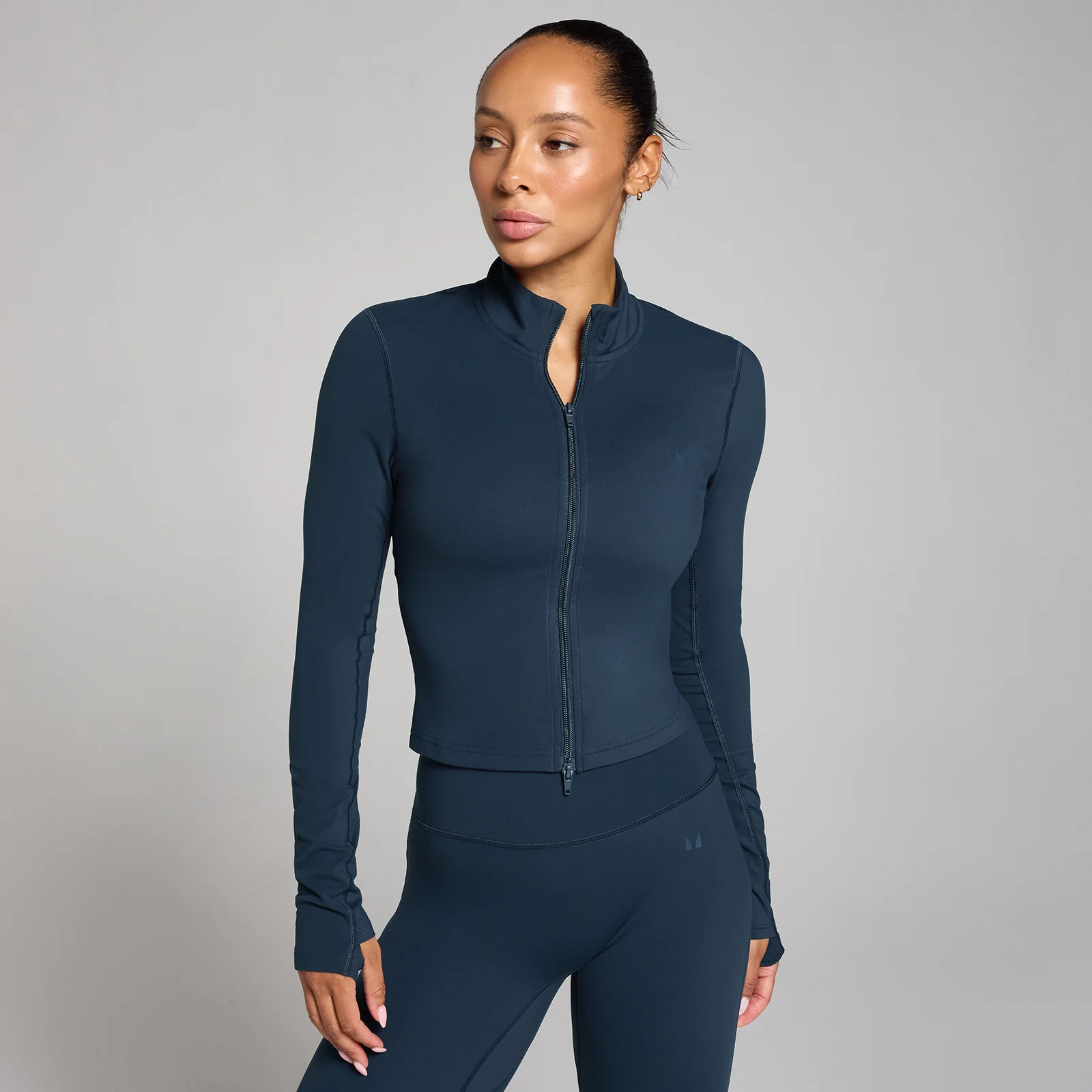 MP 여성용 템포 크롭 재킷 - 다크 사파이어 - XS 이미지 1