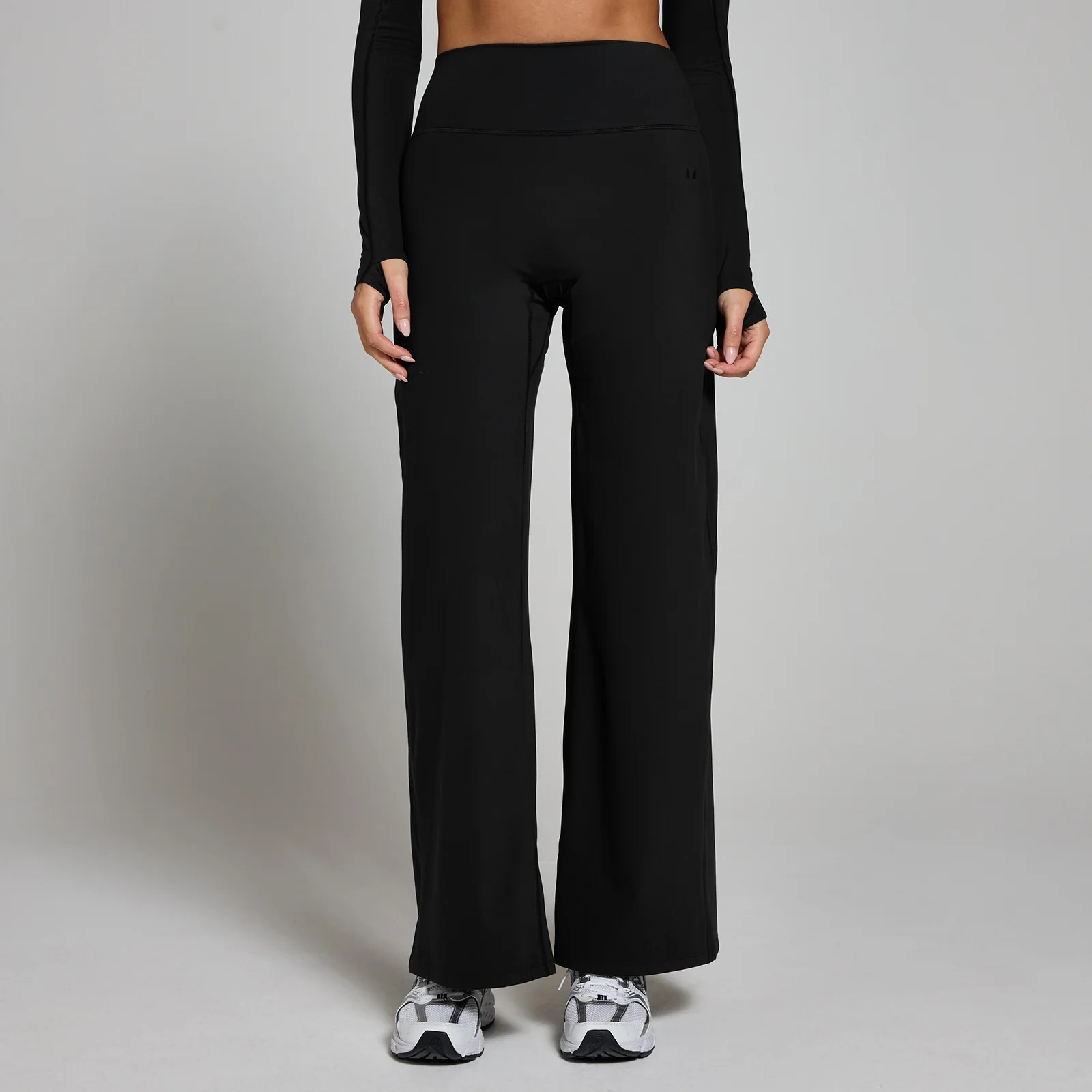 MP 여성용 템포 와이드 레그 레깅스 - 블랙  - XS 이미지 1